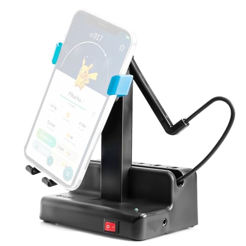 ZORBES® Phone Shaker for Steps Compatible with Stepper Shaker for 6.5'' Phones, Phone Swing Device with Switch, Silent Electric Step Simulator, USB Plug and Go ZORBES® Phone Shaker for Steps Compatible with Stepper Shaker for 6.5'' Phones, Phone Swing Device with Switch, Silent Electric Step Simulator, USB Plug and Go